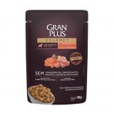 Gran Plus gourmet sobre perro adulto sabor salmón 100g