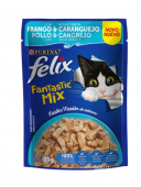 Felix fantastic mix pollo y cangrejo 85g