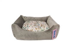 Bold dog bed glow green speckles 74x61x22cm