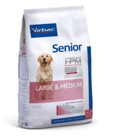Hpm Virbac perros senior razas med y gdes 12kg + vaso metálico de regalo